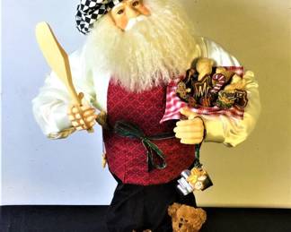 MacKenzie Childs Chef Santa 