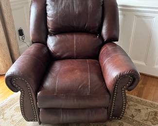 All Leather Electric Recliner with USB
$500 