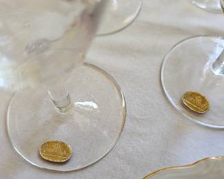 Rosenthal stemware.