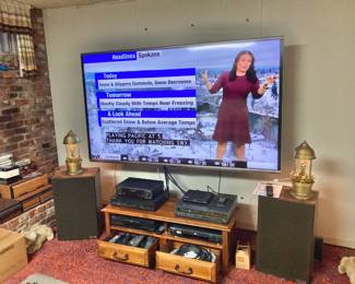 80" Sharp Flat Screen TV