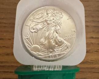 Roll of Silver Dollars