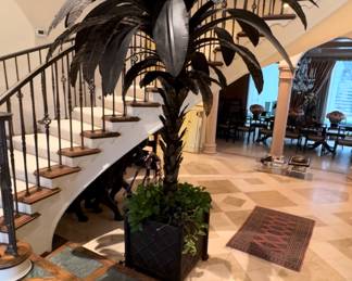 Very tall BRONZE TREE