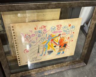 Vintage Paper Basquait