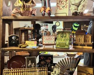 Much, much vintage and antique toys, games and dolls
