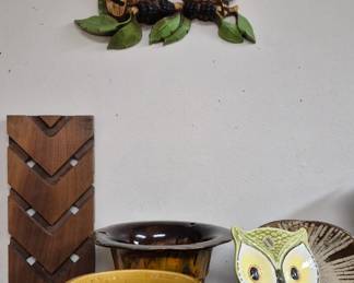 MCM pottery, vases and decor