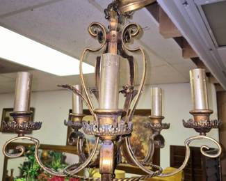 Spanish Revival hanging ceiling light