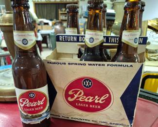 "Pearl Lager Beer" 6 pack. Thank you again for attending our sales, we do appreciate your support. Randy and Donna Klein and The Pen and Pencil Team