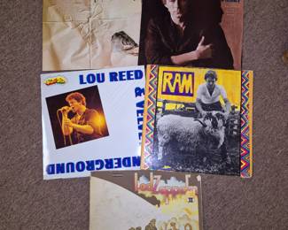 300+ albums and 45's.