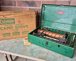 Coleman camp stove