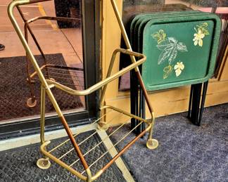 Vintage T V trays