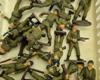 Vintage lead soldiers