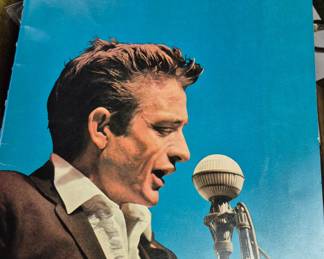 Johnny Cash albums and song book