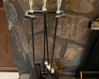Cast Iron Fireplace set