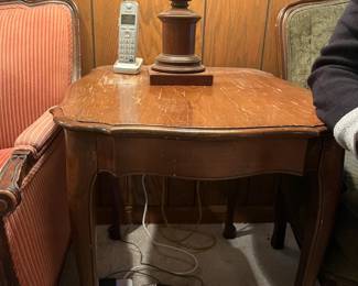 Hidden Drawer Side Table