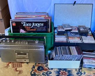Records, CDs And Cassette Tapes