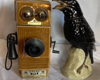 Jose Cuervo And Jim Beam Bottles