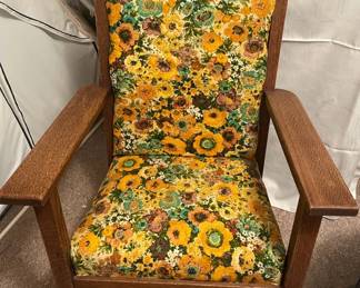 Mission Style Wood Rocker