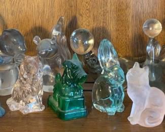 Glass Animal Figurines