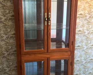 Lighted Curio Cabinet