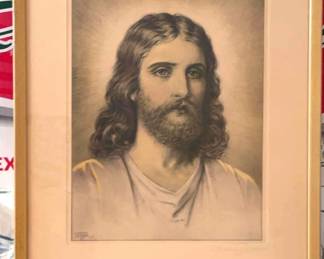 Charles Sindelar Etching 