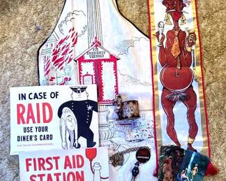 Vintage Novelty Bar Accessories