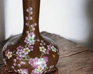 Jingfa Cloisonne Vase