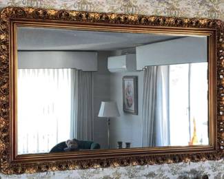 Ornate Framed Mirror