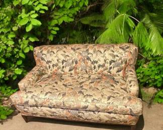 Scalamandre Cotton Chintz Clad Loveseat