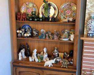 Wood Display Cabinet 