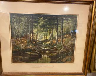 Lovely VERMONT landscape print 