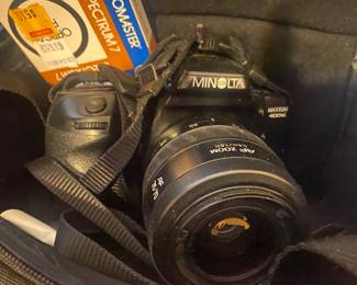 Minolta camera and others