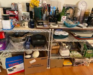Large variety of Household kitchen wares 