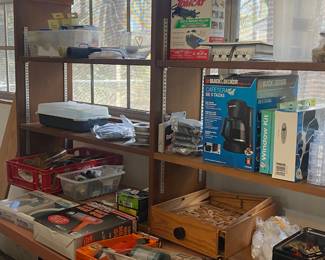 Assortment of household tools