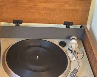 Pioneer quarter pull automatic PL-500 turntable.
