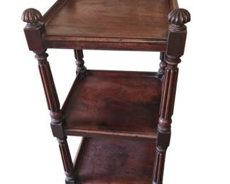 A Regency mahogany etegére, or whatnot.  First quarter 19th Century