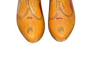 Dutch wood clogs 