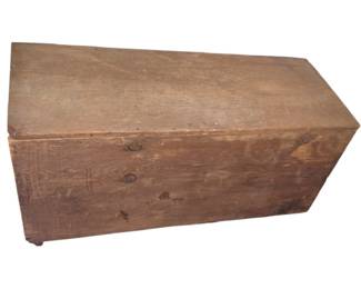 Large pine chest