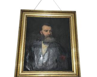 2/2 oil on canvas portraits: Mr. and Mrs. Cornwall of Milford Connecticut.