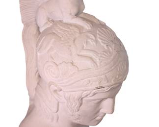 Marble bust of an Athenian Ephebe late 19 early 20th century