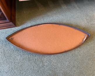 Mid-Century Cat's Eye Mirror, 35"x15"