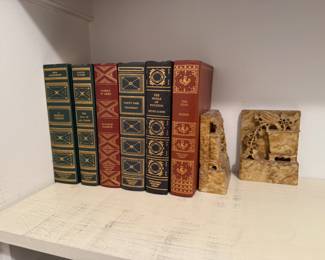 Soapstone Bookends