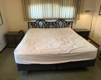 Stanley King Bed and Nightstands