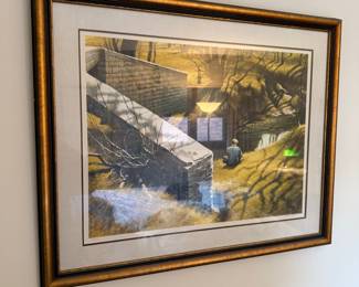 Serigraph by Addison, "Hideaway"