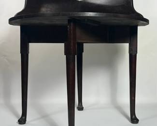 Drop leaf corner stand early.