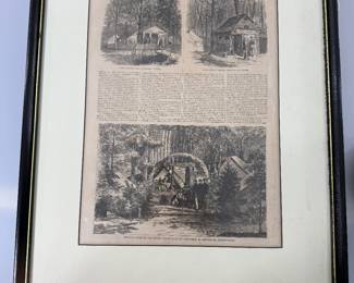 Harpers Weekly, various southern themes.