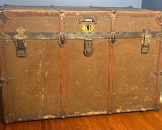 Mobile Steam Trunk with Mobile labels!