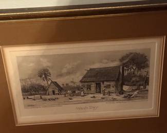 Sage (William Aiken Walker) cabin print Southern Art