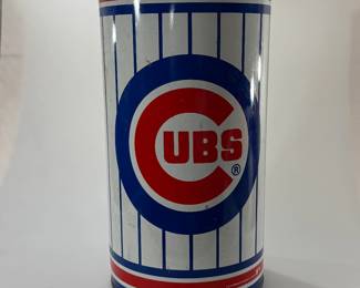 Cubs trash can...
