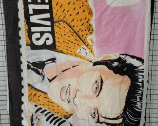 Vintage Elvis Stamp Beach Towel