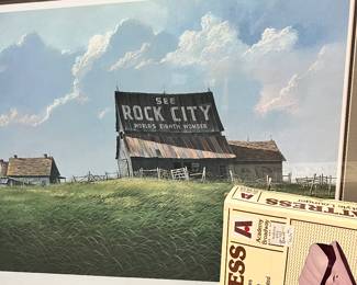 See rock city print very nice